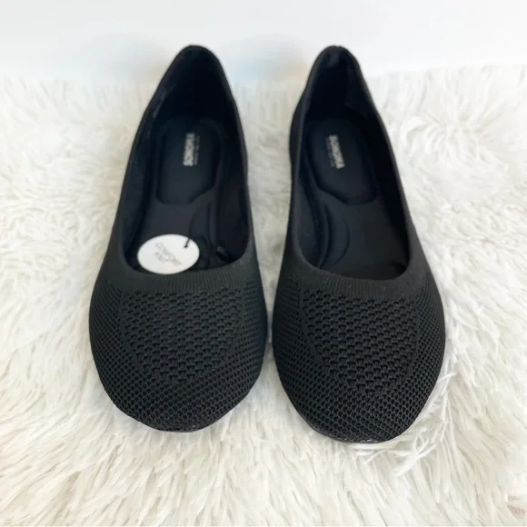 NWT 6, 6.5, 8.5, 10 black neutral flats with arch support flats - Picture 7 of 9